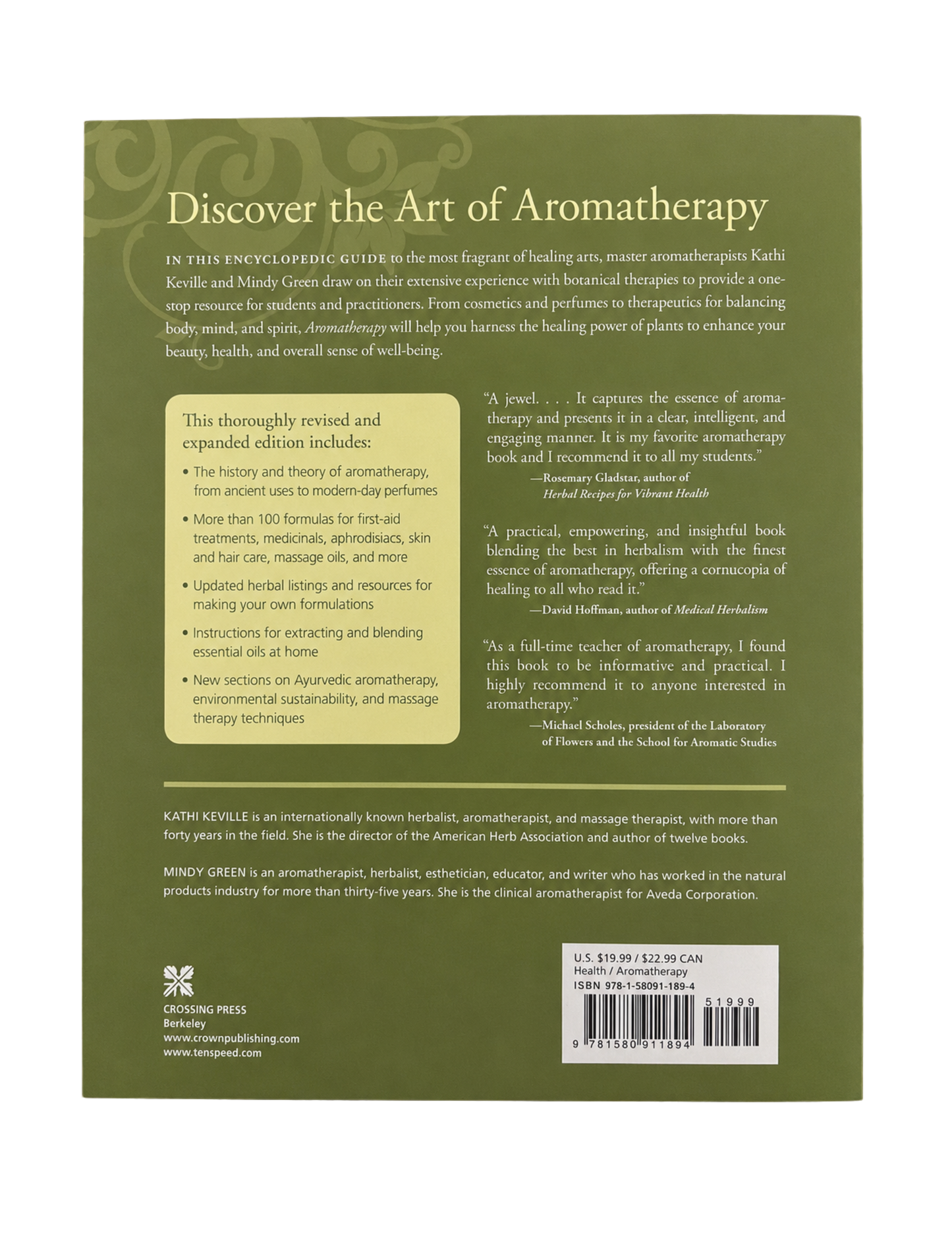 Kathi Keville & Mindy Green | Aromatherapy: A Complete Guide to the Healing Art Second Edition