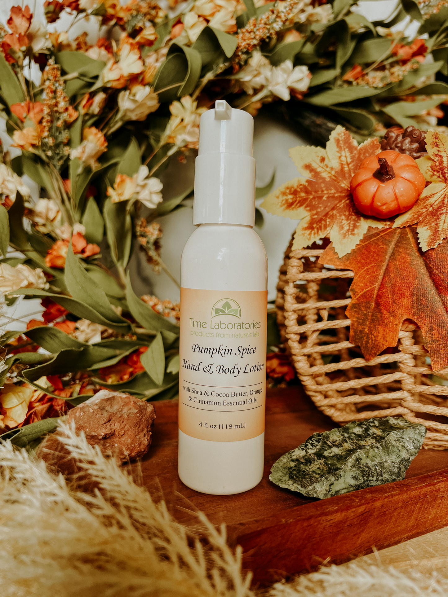 Pumpkin Spice Hand & Body Lotion 4 oz - Natural Bath and Body