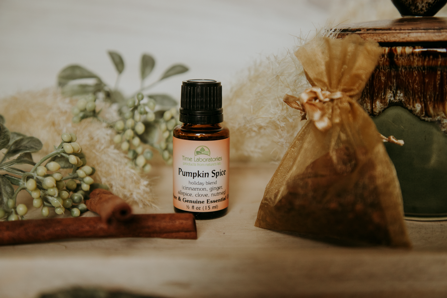 Pumpkin Spice Essential Oil Blend 1/2oz - High Quality Aromatherapy