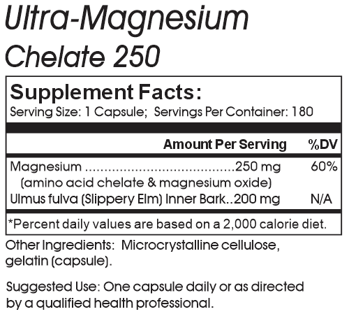 magnesium chelate label