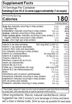 Ultra Pro High IgG Whey Protein Plus Vitamins & Minerals