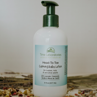 calming baby lotion natural