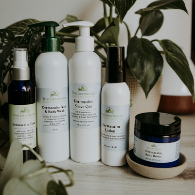 natural bath and body set