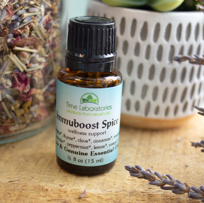 ImmuBoost Spice Essential Oil Combination, Organic