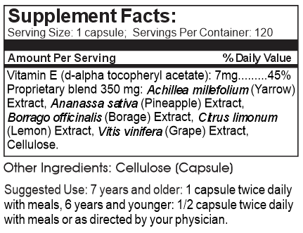 Endophytal 12 CirQ-Reg Capsules 120's