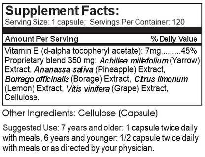 Endophytal 12 CirQ-Reg Capsules 120's