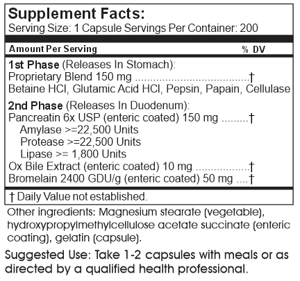 enzymes plus label