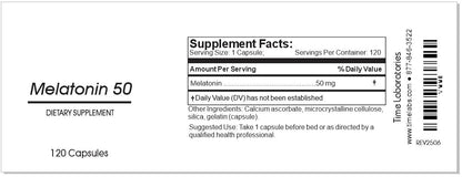 Melatonin 120 Count - Dietary Supplement