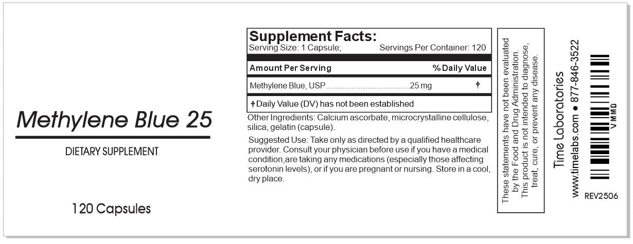 Methylene Blue 120 Count - Dietary Supplement