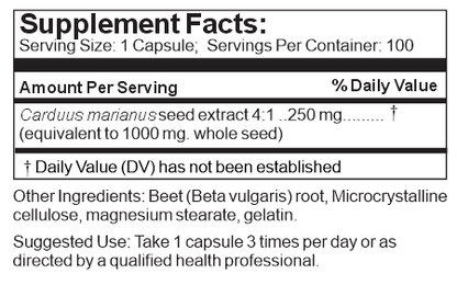 Milk Thistle Extract 100