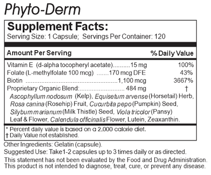 phyto-derm label