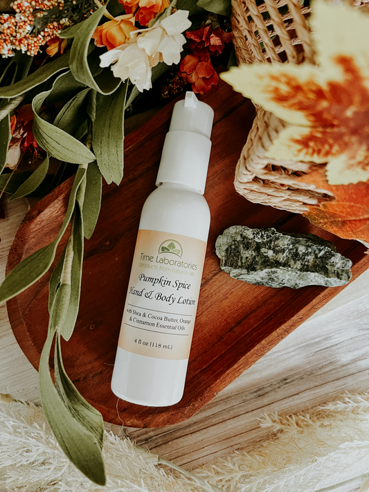 Pumpkin Spice Hand & Body Lotion 4 oz - Natural Bath and Body