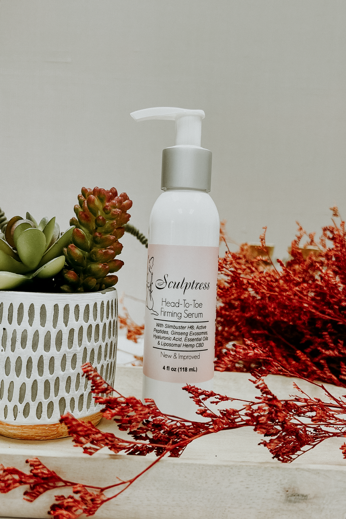 sculptress natural firming lotion