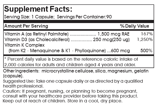 Vitamin ADK10 Panel