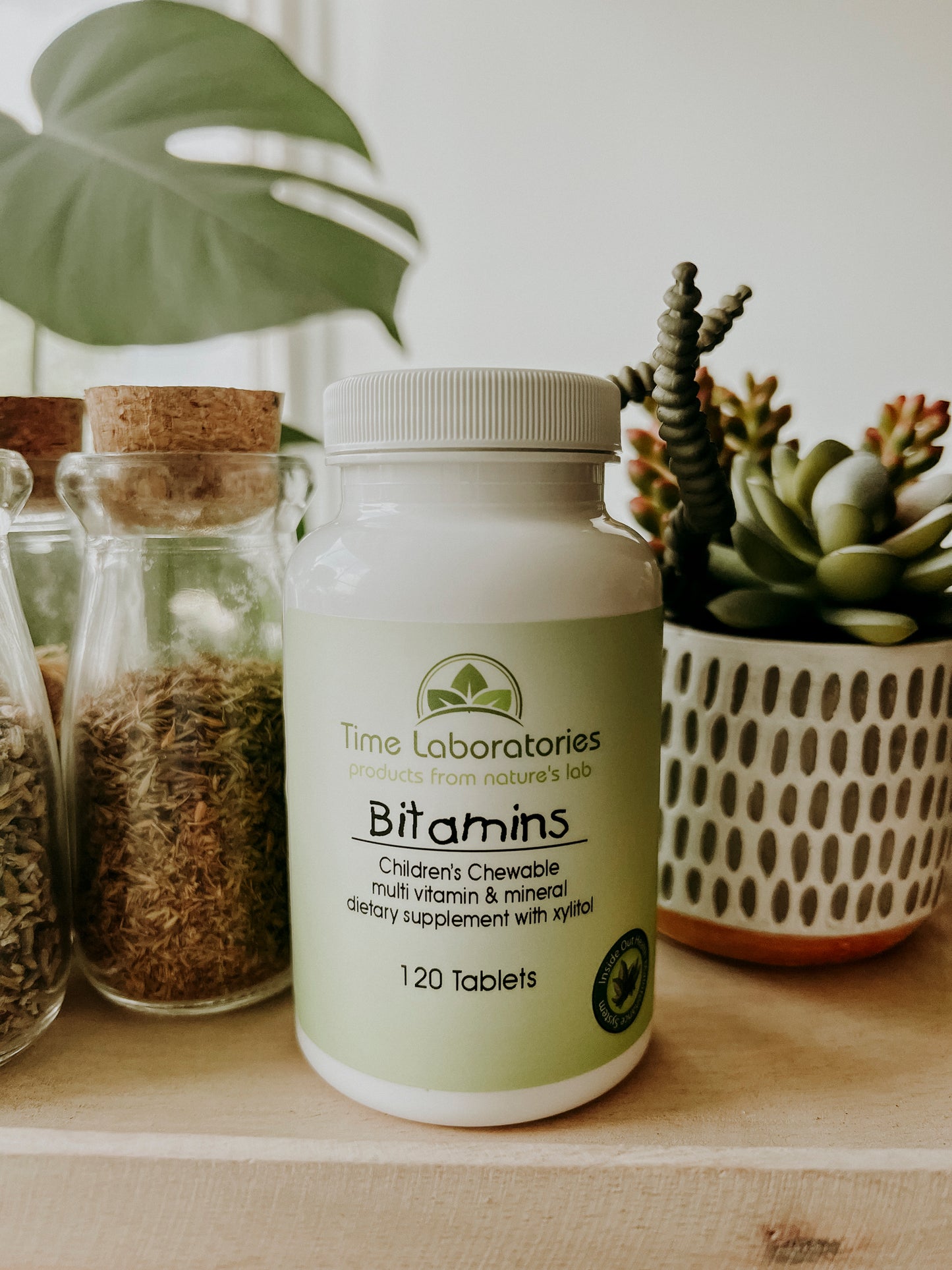 Bitamins Chewables 120 Count - Natural Supplement