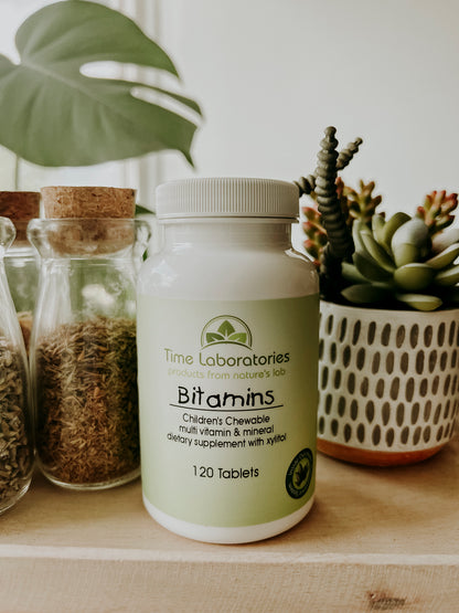 Bitamins Chewables 120 Count - Natural Supplement