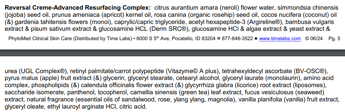 reversal label